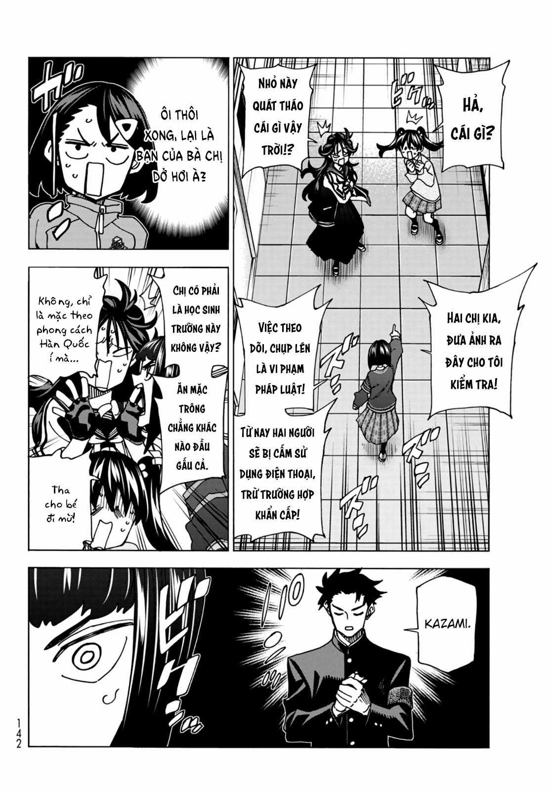 The Story Between a Dumb Prefect and a High School Girl with an Inappropriate Skirt Length Chapter 62 trang 11