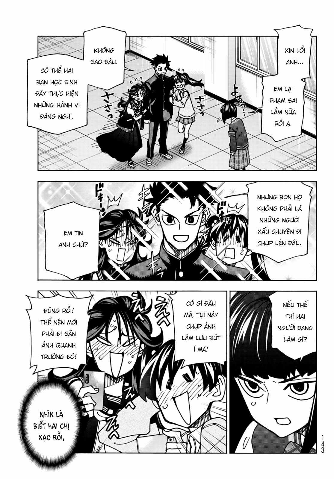 The Story Between a Dumb Prefect and a High School Girl with an Inappropriate Skirt Length Chapter 62 trang 12