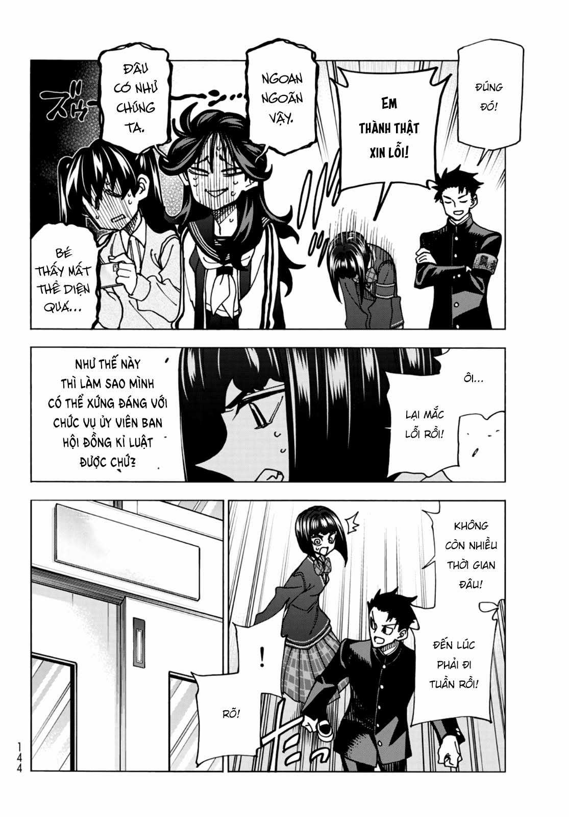 The Story Between a Dumb Prefect and a High School Girl with an Inappropriate Skirt Length Chapter 62 trang 13