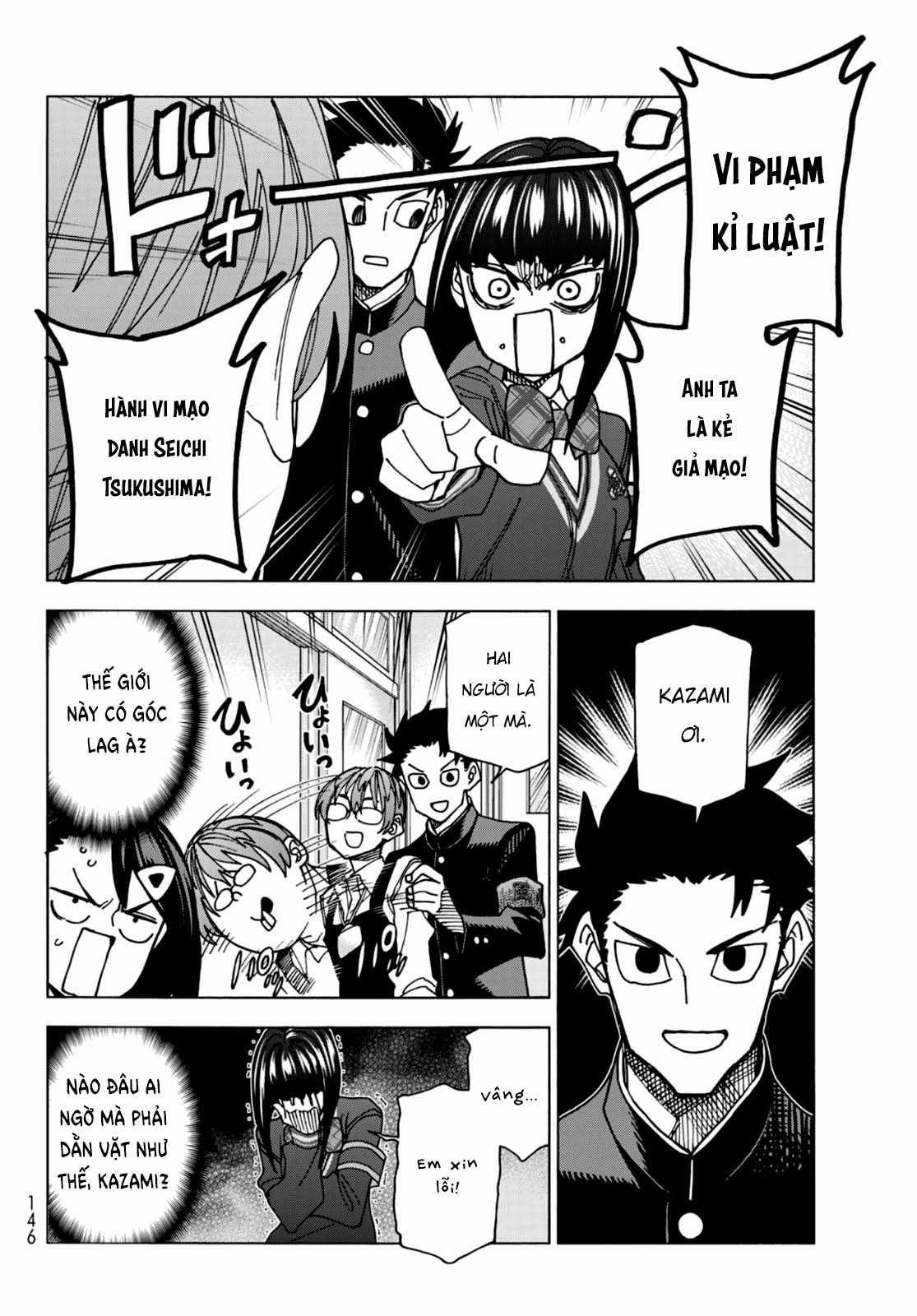 The Story Between a Dumb Prefect and a High School Girl with an Inappropriate Skirt Length Chapter 62 trang 15