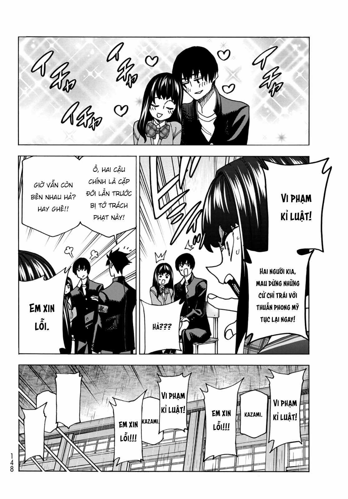 The Story Between a Dumb Prefect and a High School Girl with an Inappropriate Skirt Length Chapter 62 trang 17