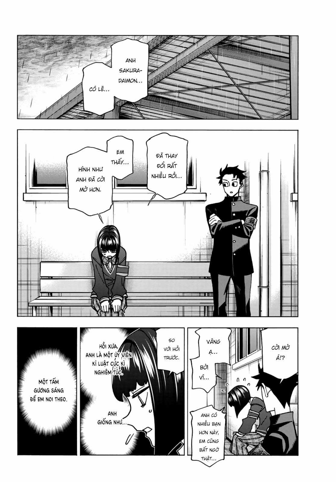 The Story Between a Dumb Prefect and a High School Girl with an Inappropriate Skirt Length Chapter 62 trang 19