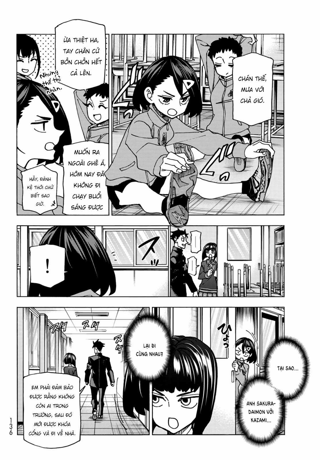 The Story Between a Dumb Prefect and a High School Girl with an Inappropriate Skirt Length Chapter 62 trang 5
