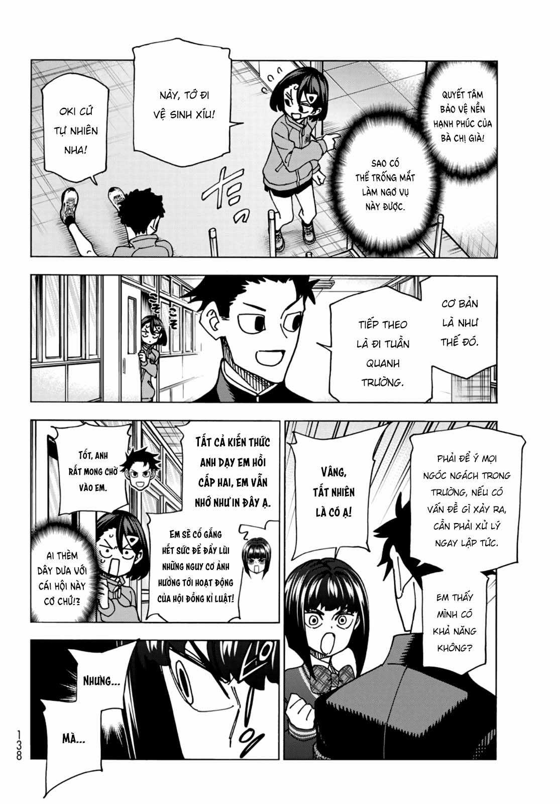 The Story Between a Dumb Prefect and a High School Girl with an Inappropriate Skirt Length Chapter 62 trang 7