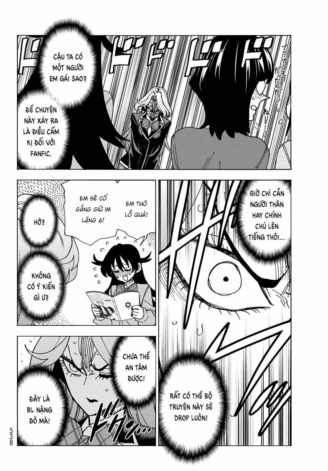 The Story Between a Dumb Prefect and a High School Girl with an Inappropriate Skirt Length Chapter 63 trang 11