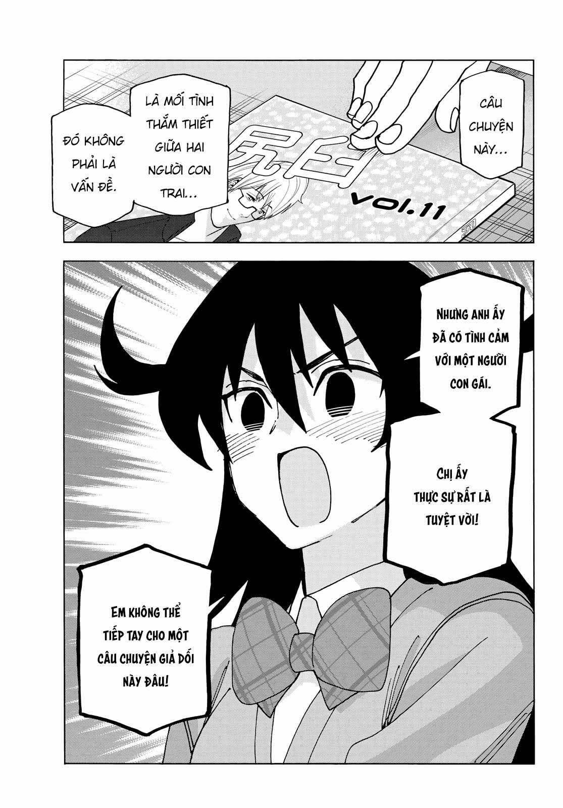 The Story Between a Dumb Prefect and a High School Girl with an Inappropriate Skirt Length Chapter 63 trang 14