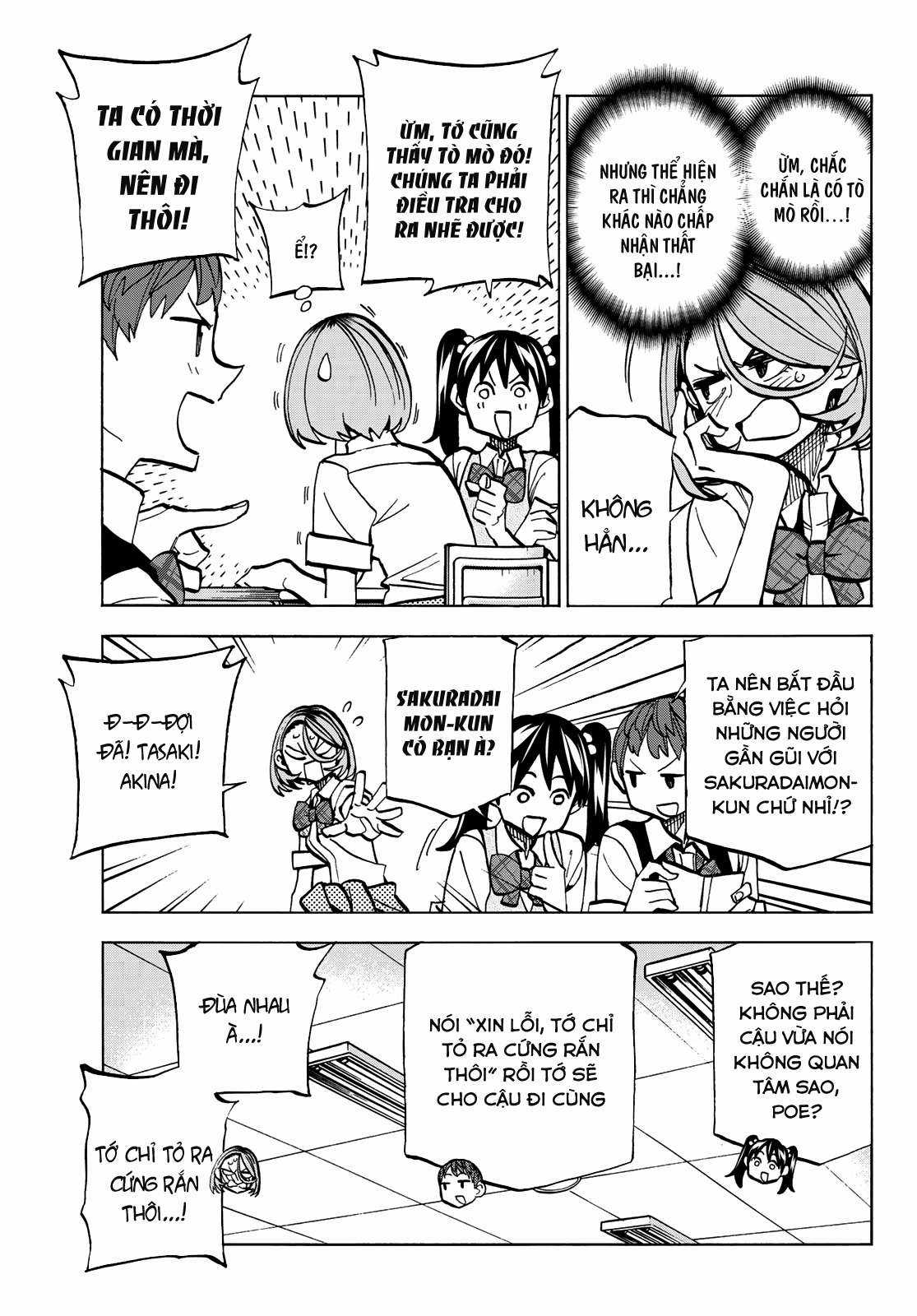 The Story Between a Dumb Prefect and a High School Girl with an Inappropriate Skirt Length Chapter 7 trang 10