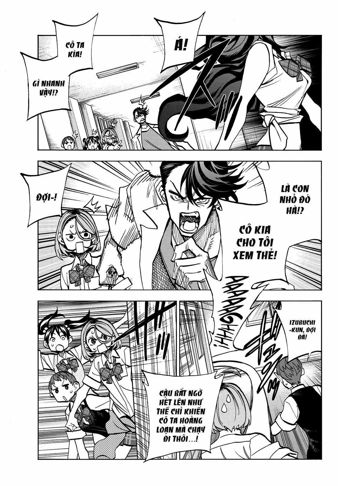 The Story Between a Dumb Prefect and a High School Girl with an Inappropriate Skirt Length Chapter 7 trang 12