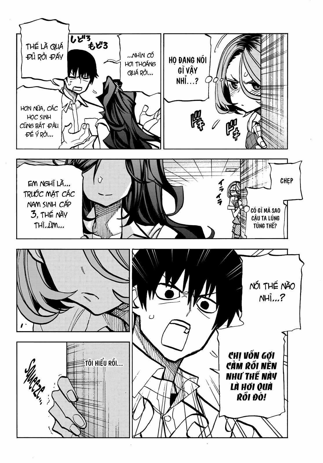 The Story Between a Dumb Prefect and a High School Girl with an Inappropriate Skirt Length Chapter 7 trang 17