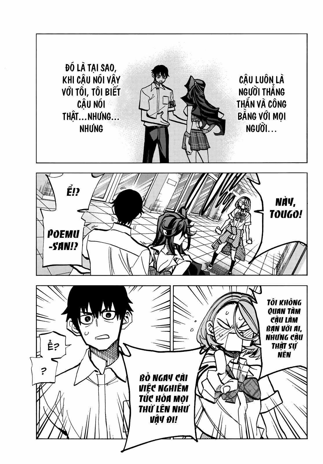 The Story Between a Dumb Prefect and a High School Girl with an Inappropriate Skirt Length Chapter 7 trang 18