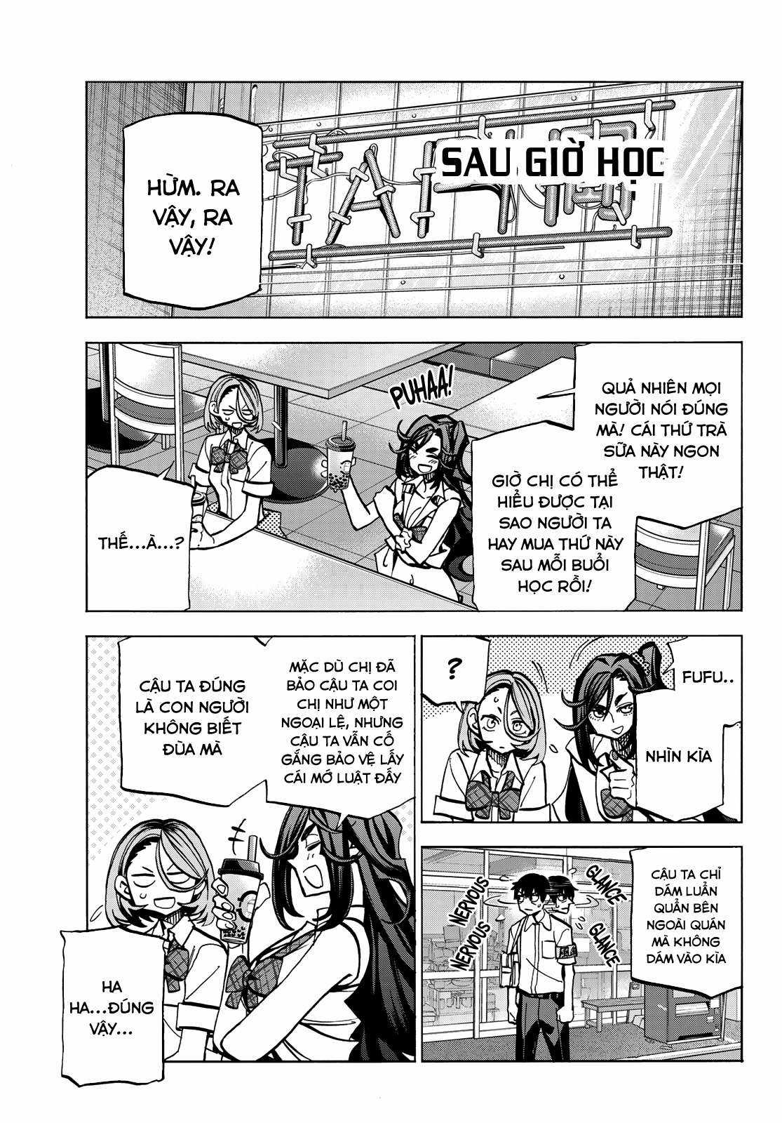 The Story Between a Dumb Prefect and a High School Girl with an Inappropriate Skirt Length Chapter 7 trang 22