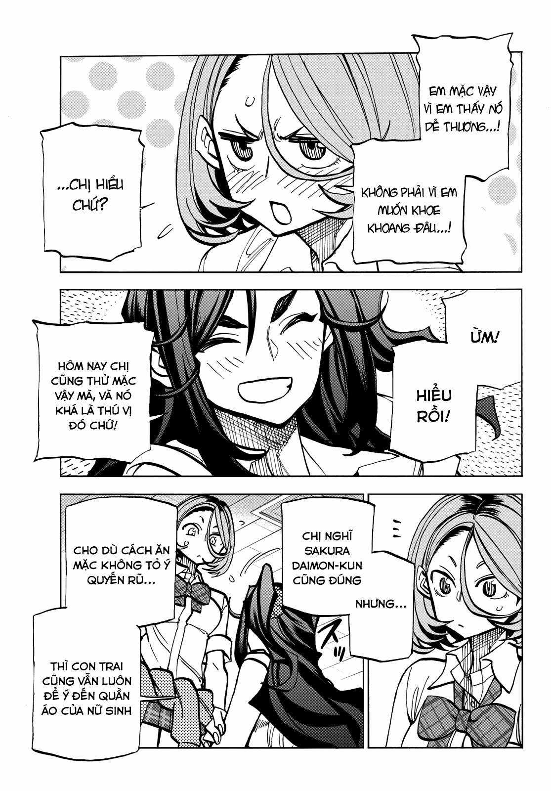 The Story Between a Dumb Prefect and a High School Girl with an Inappropriate Skirt Length Chapter 7 trang 24