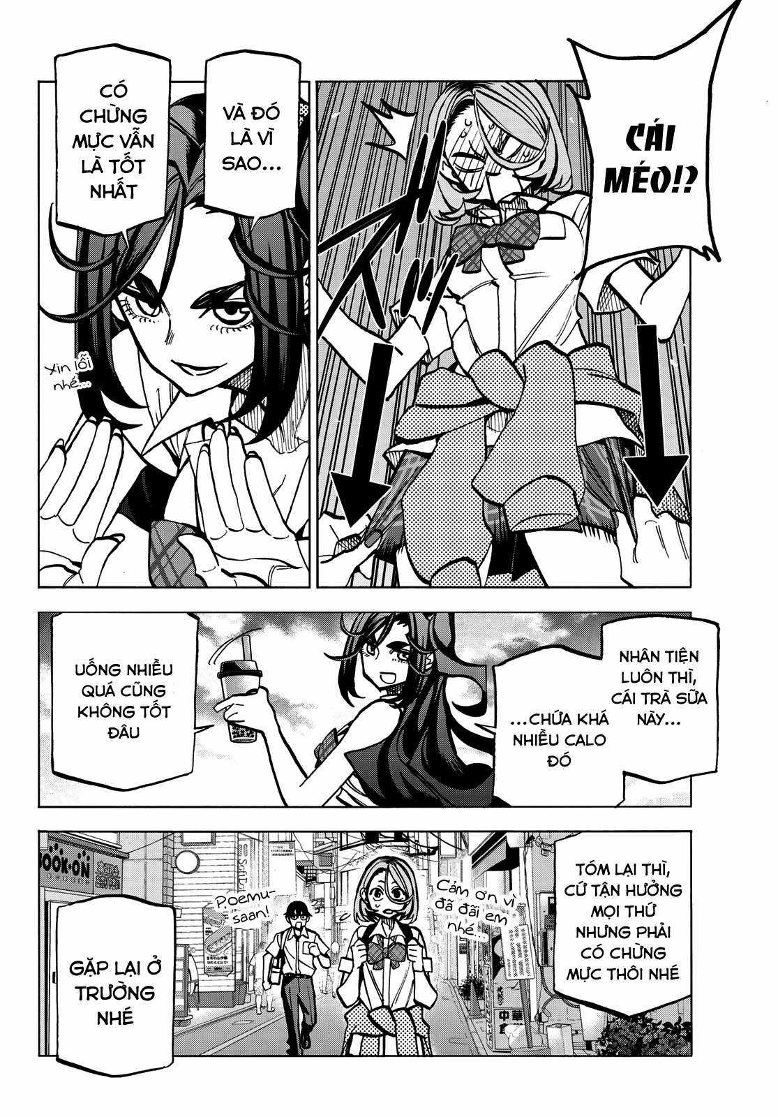 The Story Between a Dumb Prefect and a High School Girl with an Inappropriate Skirt Length Chapter 7 trang 25