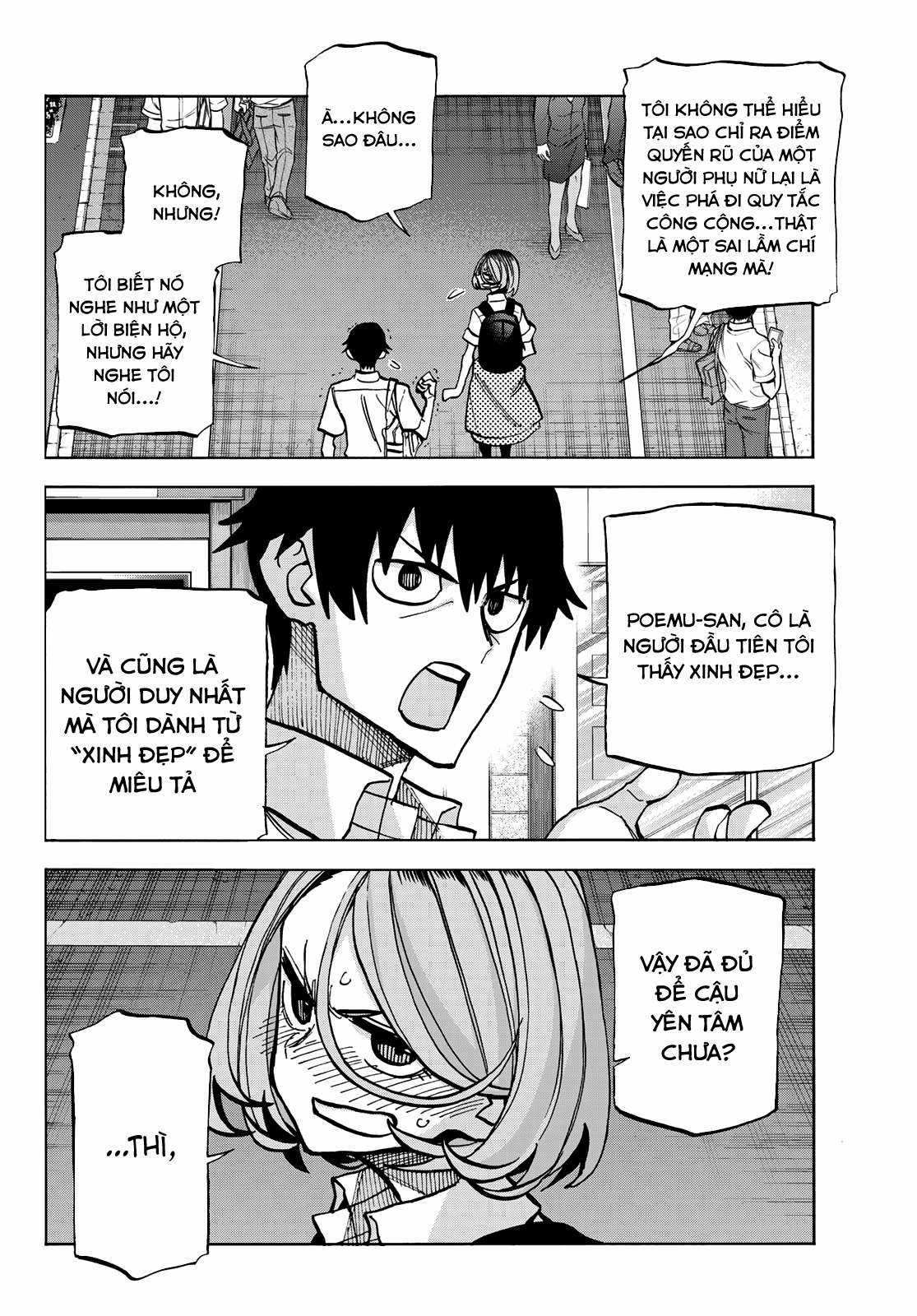 The Story Between a Dumb Prefect and a High School Girl with an Inappropriate Skirt Length Chapter 7 trang 27