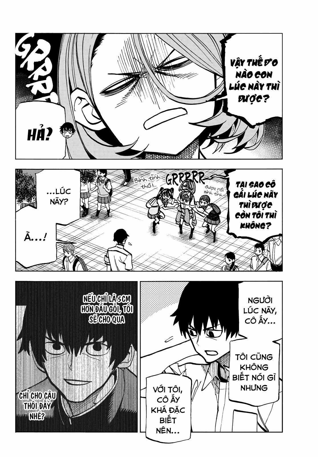 The Story Between a Dumb Prefect and a High School Girl with an Inappropriate Skirt Length Chapter 7 trang 7