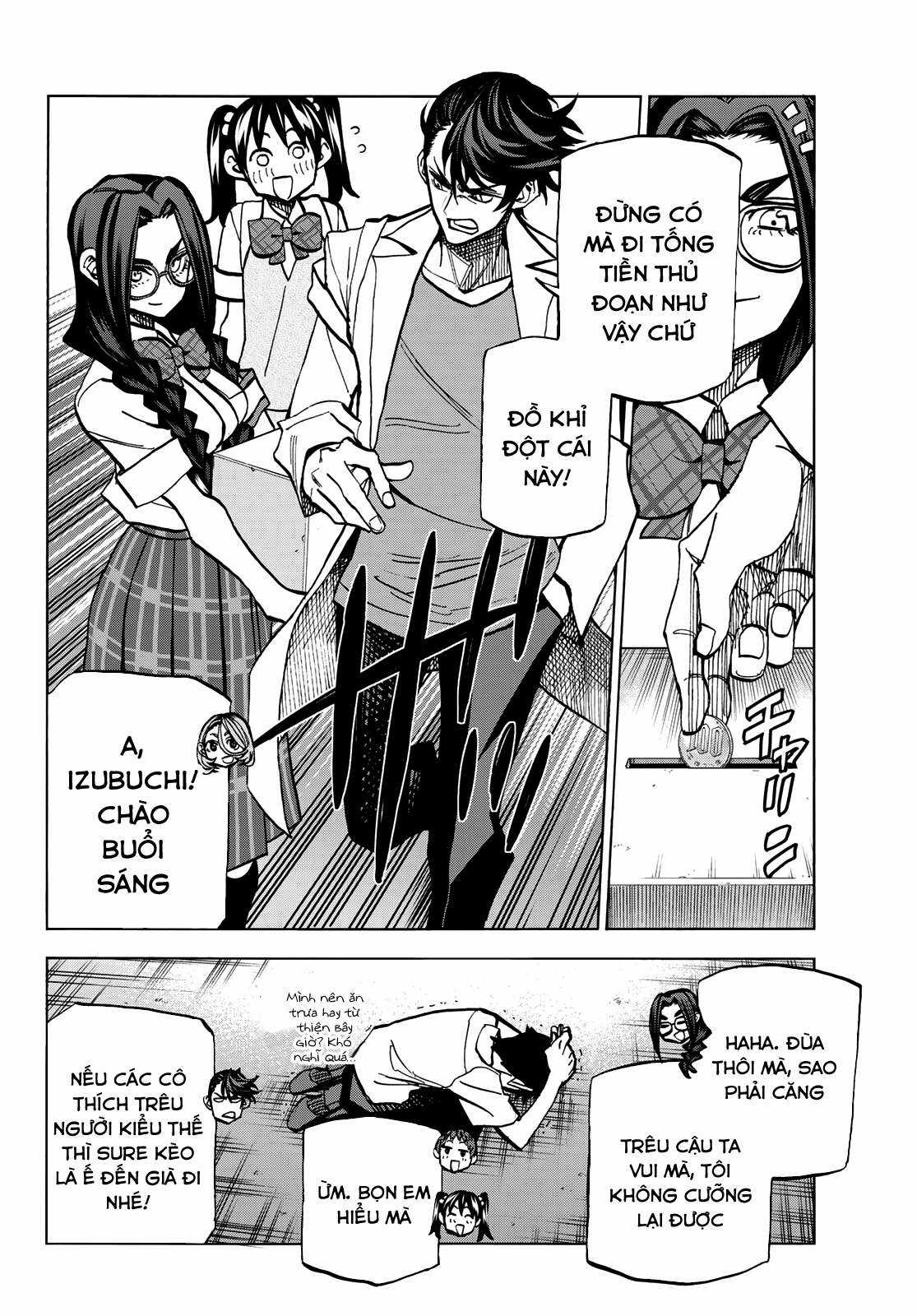 The Story Between a Dumb Prefect and a High School Girl with an Inappropriate Skirt Length Chapter 8 trang 10