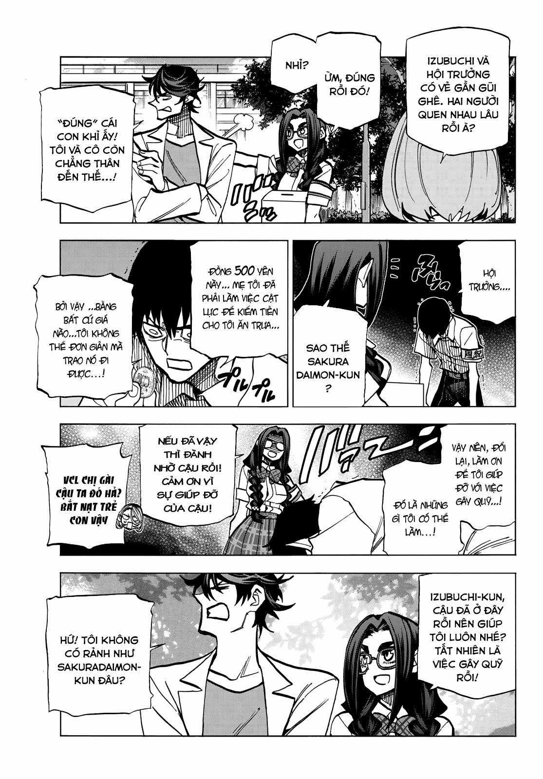 The Story Between a Dumb Prefect and a High School Girl with an Inappropriate Skirt Length Chapter 8 trang 11