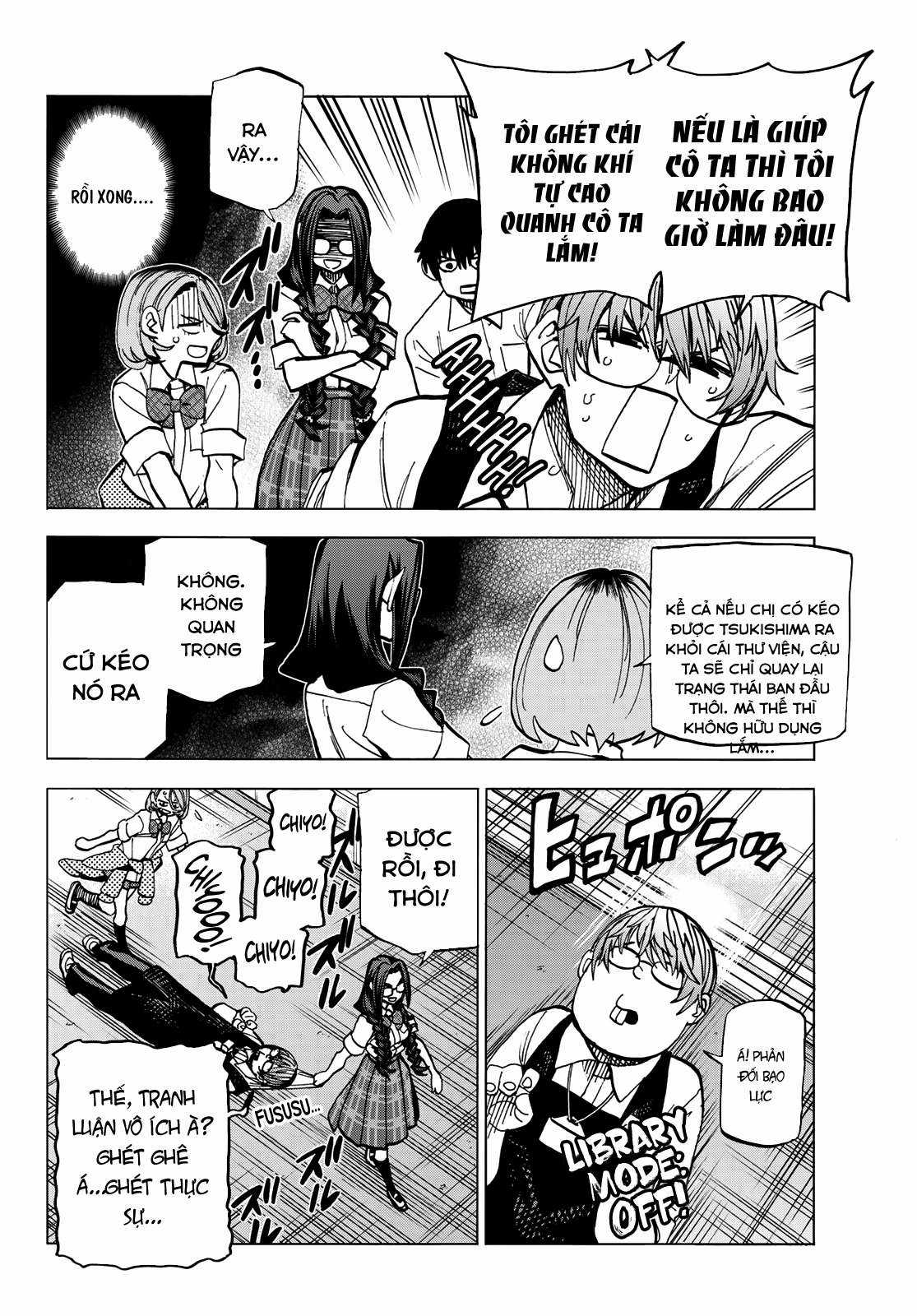 The Story Between a Dumb Prefect and a High School Girl with an Inappropriate Skirt Length Chapter 8 trang 16