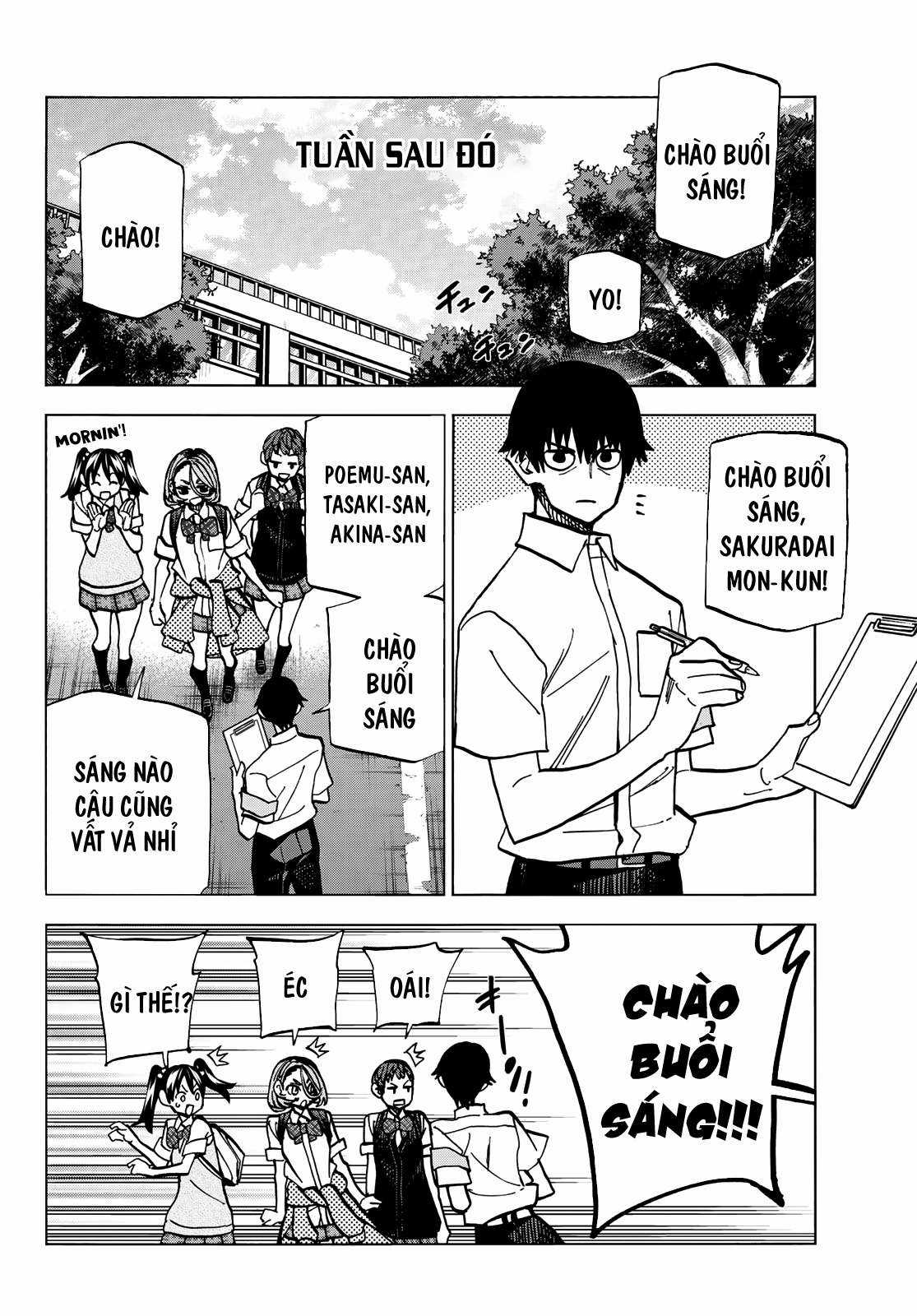 The Story Between a Dumb Prefect and a High School Girl with an Inappropriate Skirt Length Chapter 8 trang 6