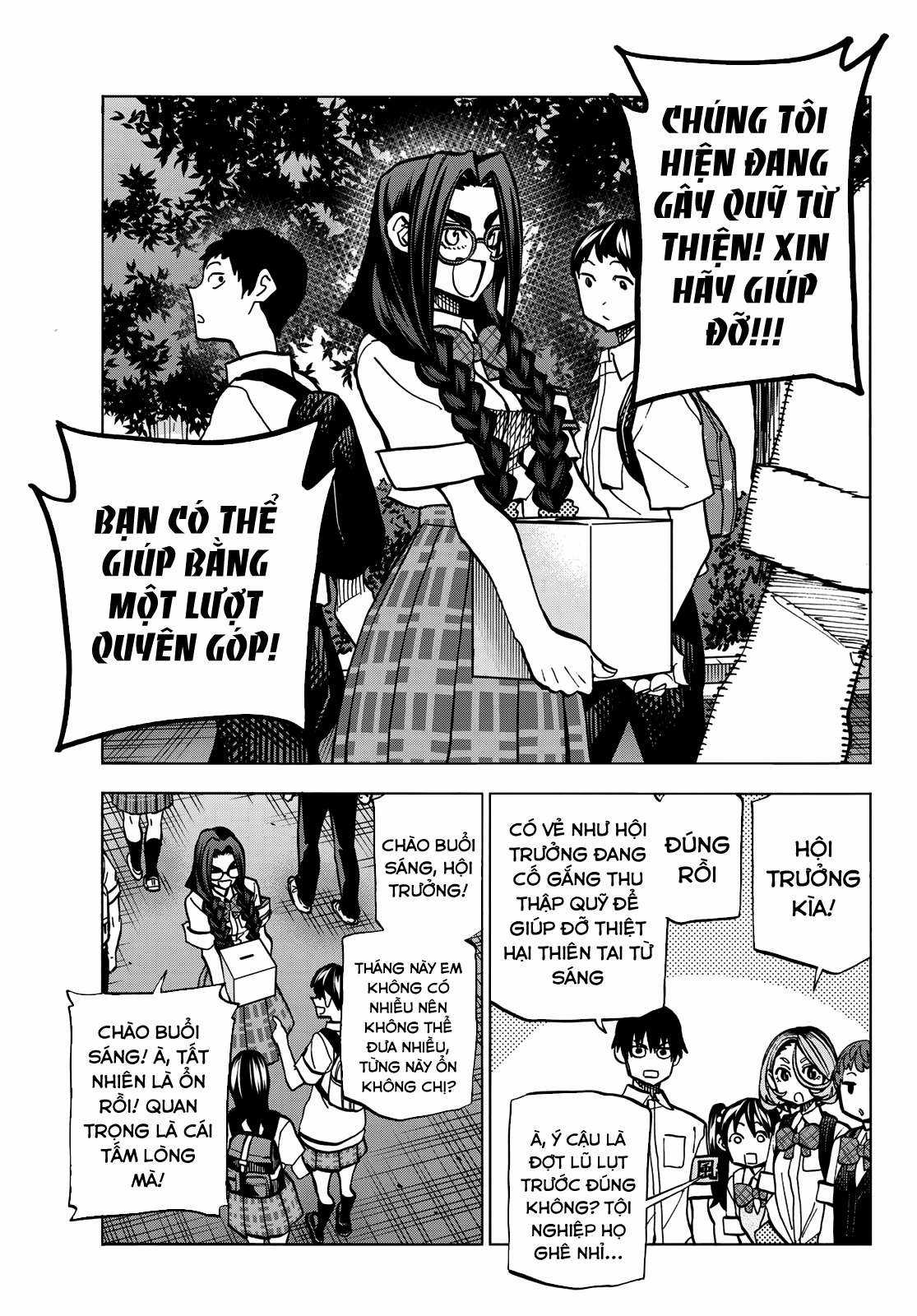 The Story Between a Dumb Prefect and a High School Girl with an Inappropriate Skirt Length Chapter 8 trang 7