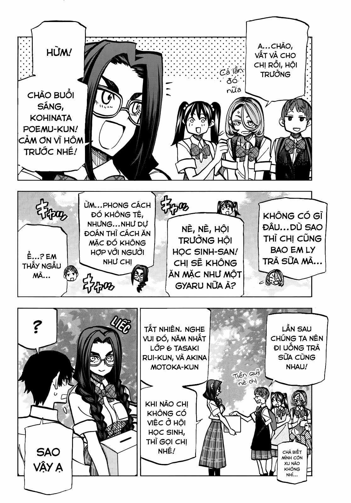 The Story Between a Dumb Prefect and a High School Girl with an Inappropriate Skirt Length Chapter 8 trang 8