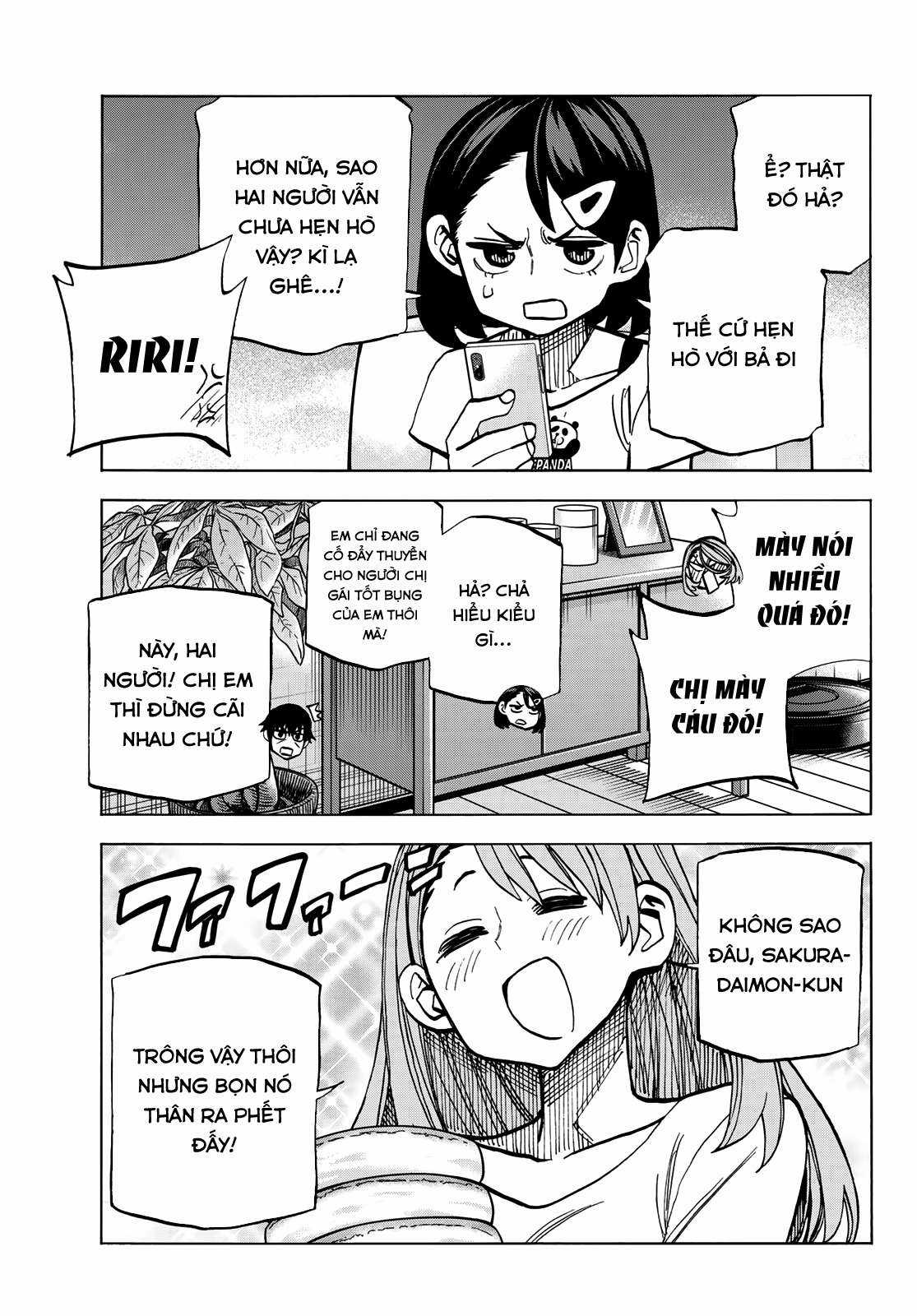 The Story Between a Dumb Prefect and a High School Girl with an Inappropriate Skirt Length Chapter 9 trang 13