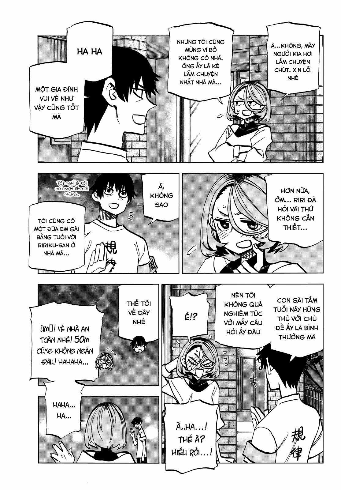 The Story Between a Dumb Prefect and a High School Girl with an Inappropriate Skirt Length Chapter 9 trang 17