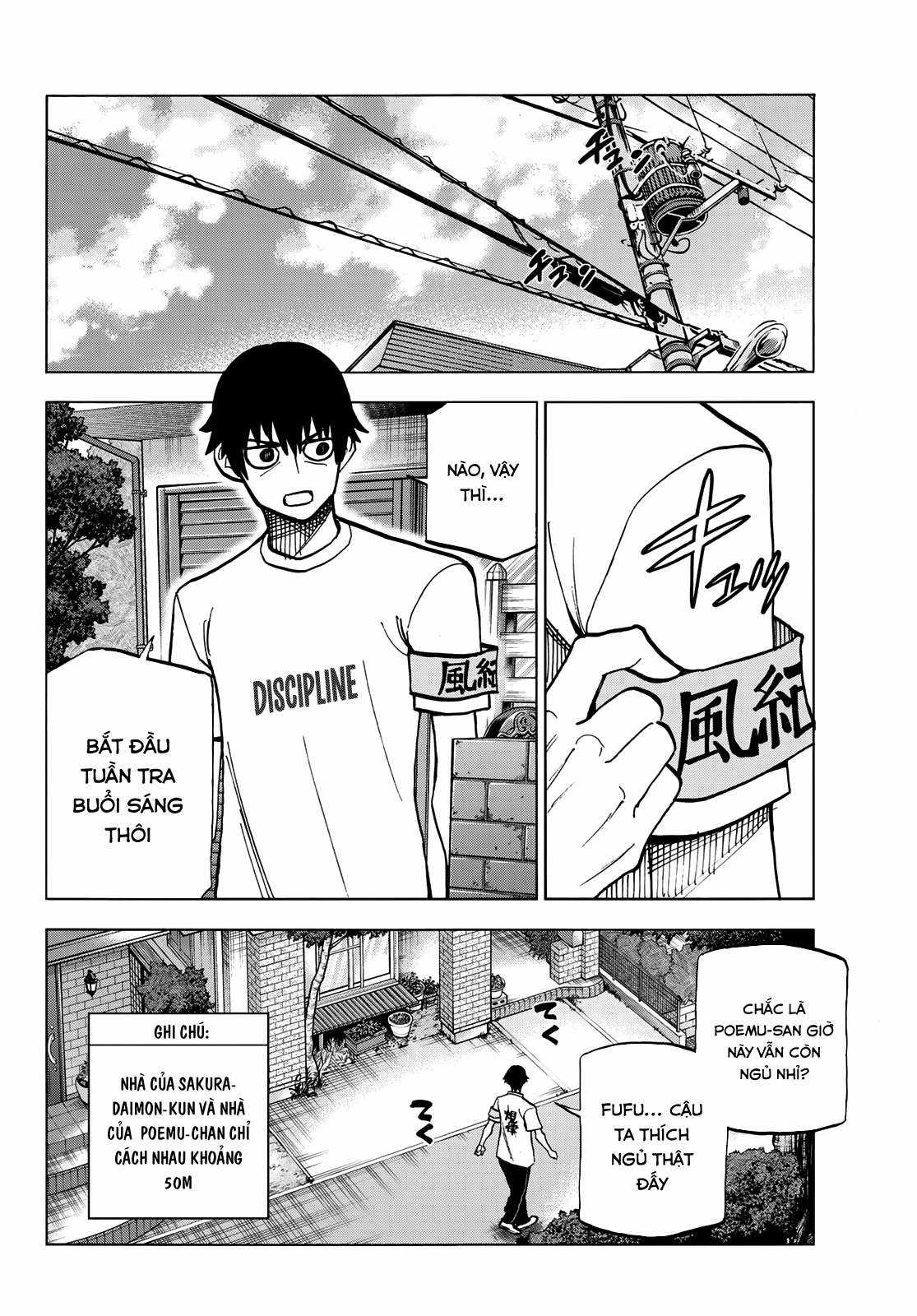 The Story Between a Dumb Prefect and a High School Girl with an Inappropriate Skirt Length Chapter 9 trang 2