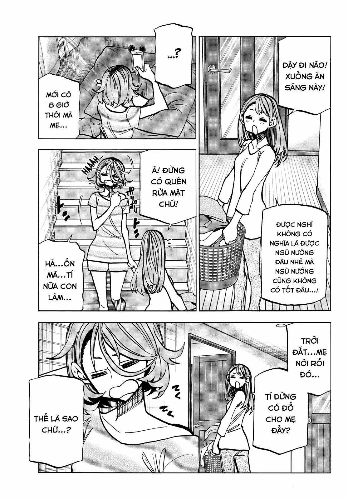 The Story Between a Dumb Prefect and a High School Girl with an Inappropriate Skirt Length Chapter 9 trang 5