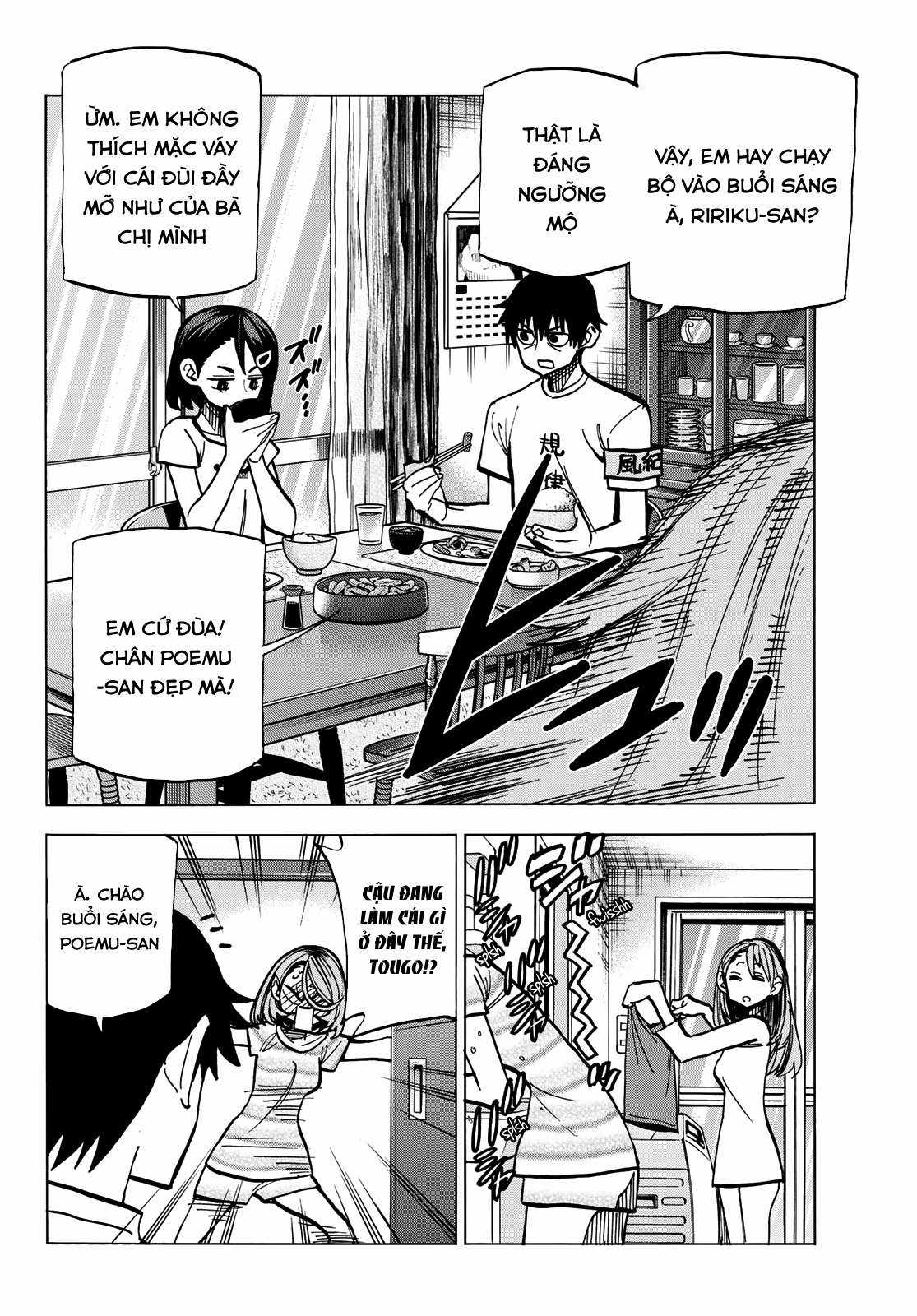 The Story Between a Dumb Prefect and a High School Girl with an Inappropriate Skirt Length Chapter 9 trang 6