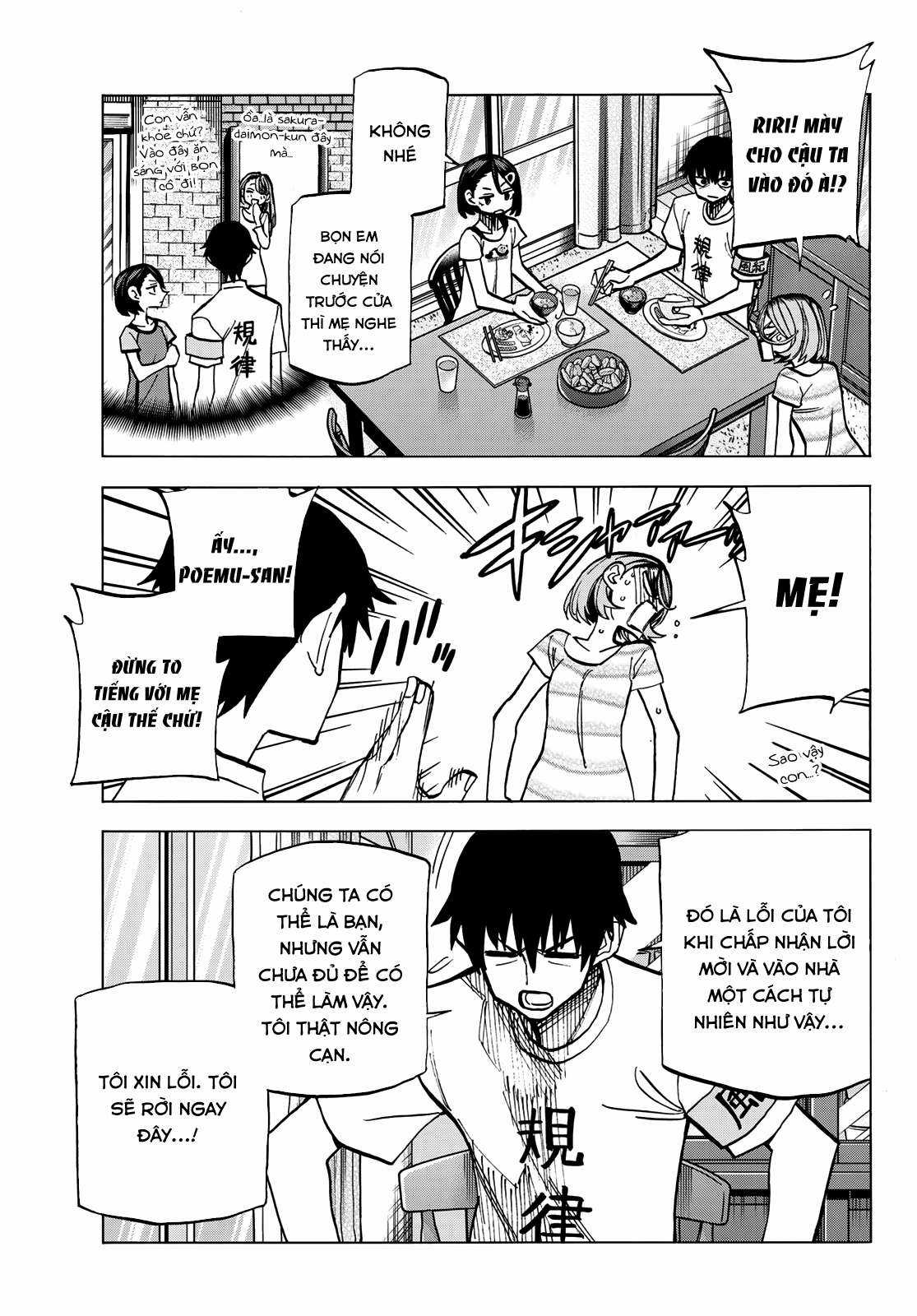 The Story Between a Dumb Prefect and a High School Girl with an Inappropriate Skirt Length Chapter 9 trang 7