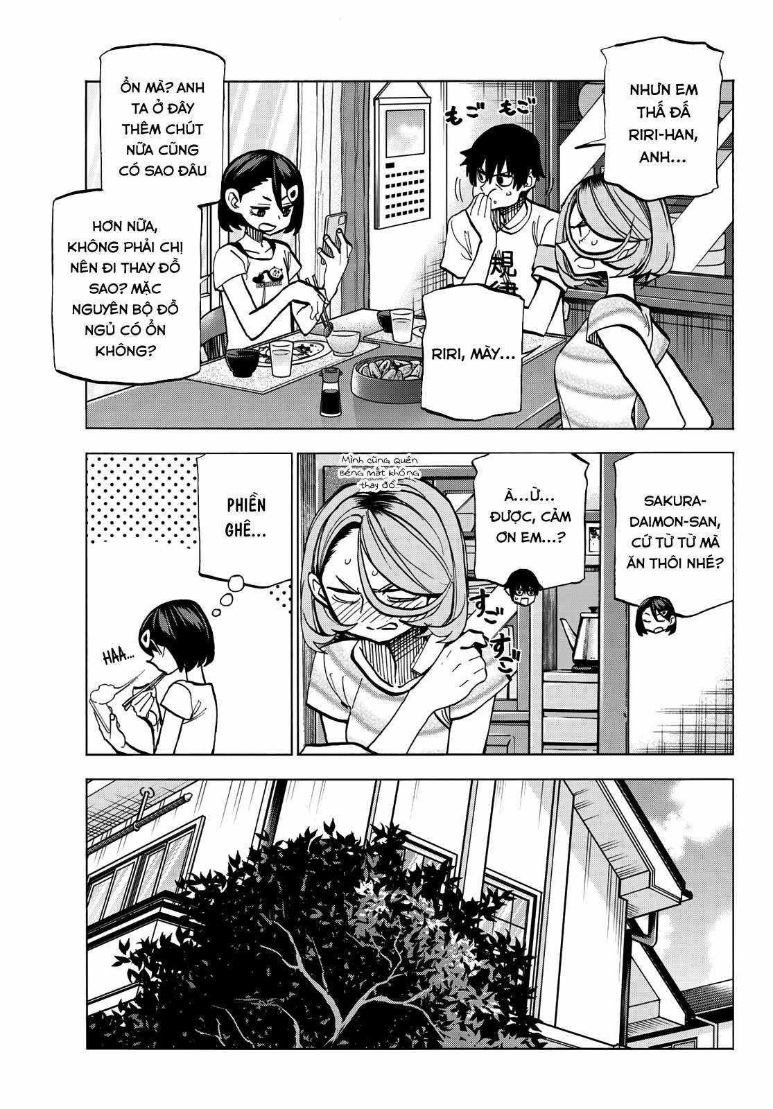 The Story Between a Dumb Prefect and a High School Girl with an Inappropriate Skirt Length Chapter 9 trang 9