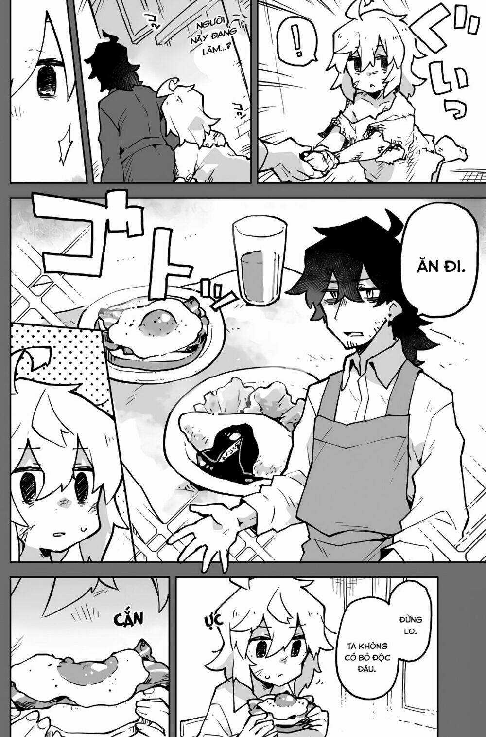 The Story Of A Terrifying Hitman And A Little Girl Chapter 1 trang 2