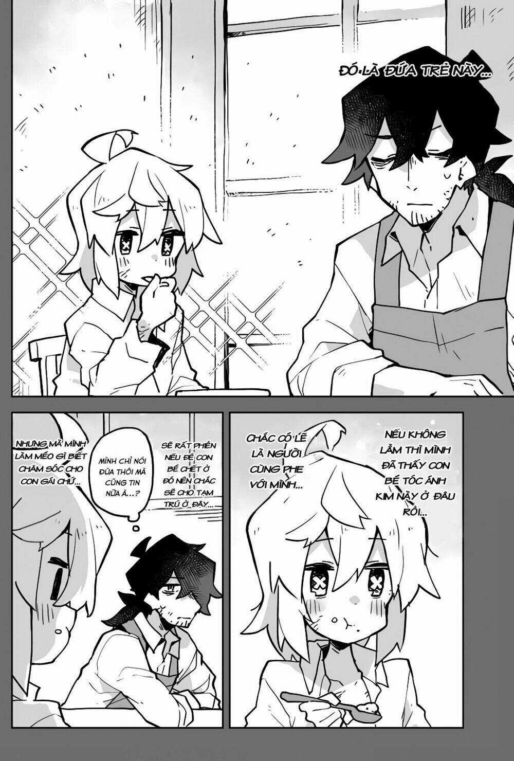 The Story Of A Terrifying Hitman And A Little Girl Chapter 1 trang 6