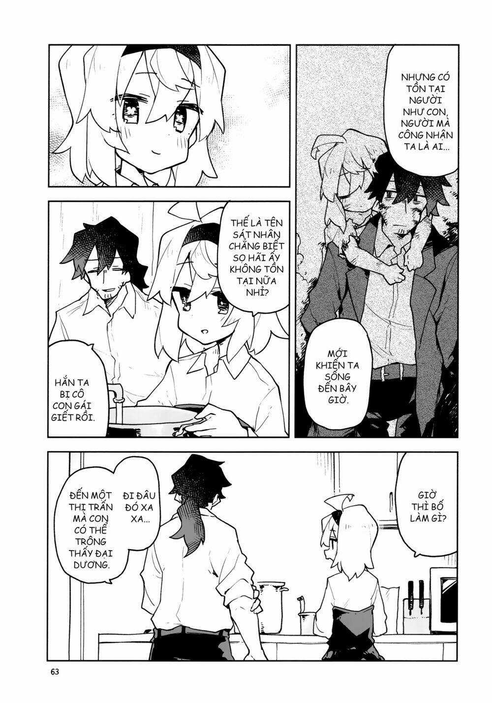 The Story Of A Terrifying Hitman And A Little Girl Chapter 11 trang 3