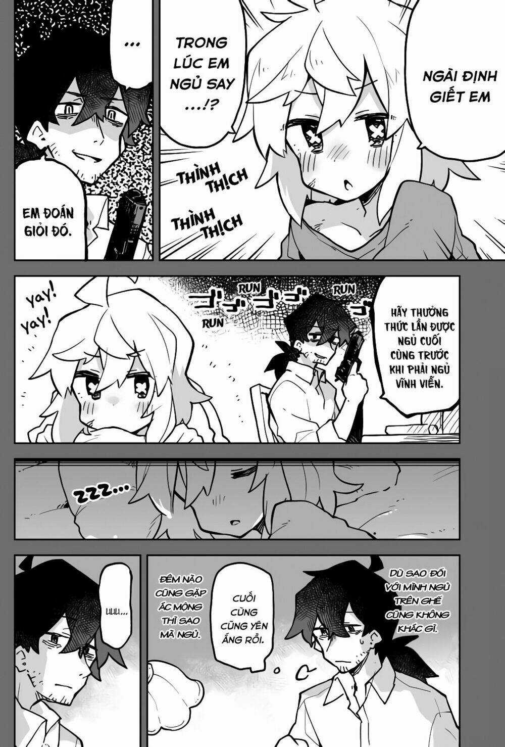 The Story Of A Terrifying Hitman And A Little Girl Chapter 2 trang 2