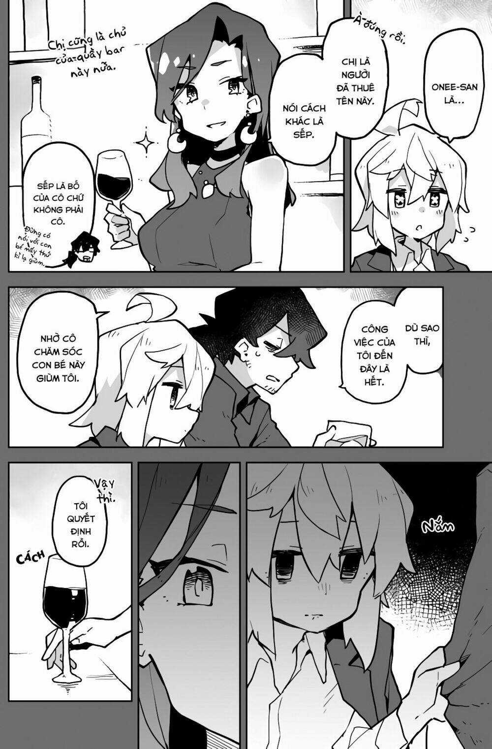 The Story Of A Terrifying Hitman And A Little Girl Chapter 3 trang 2