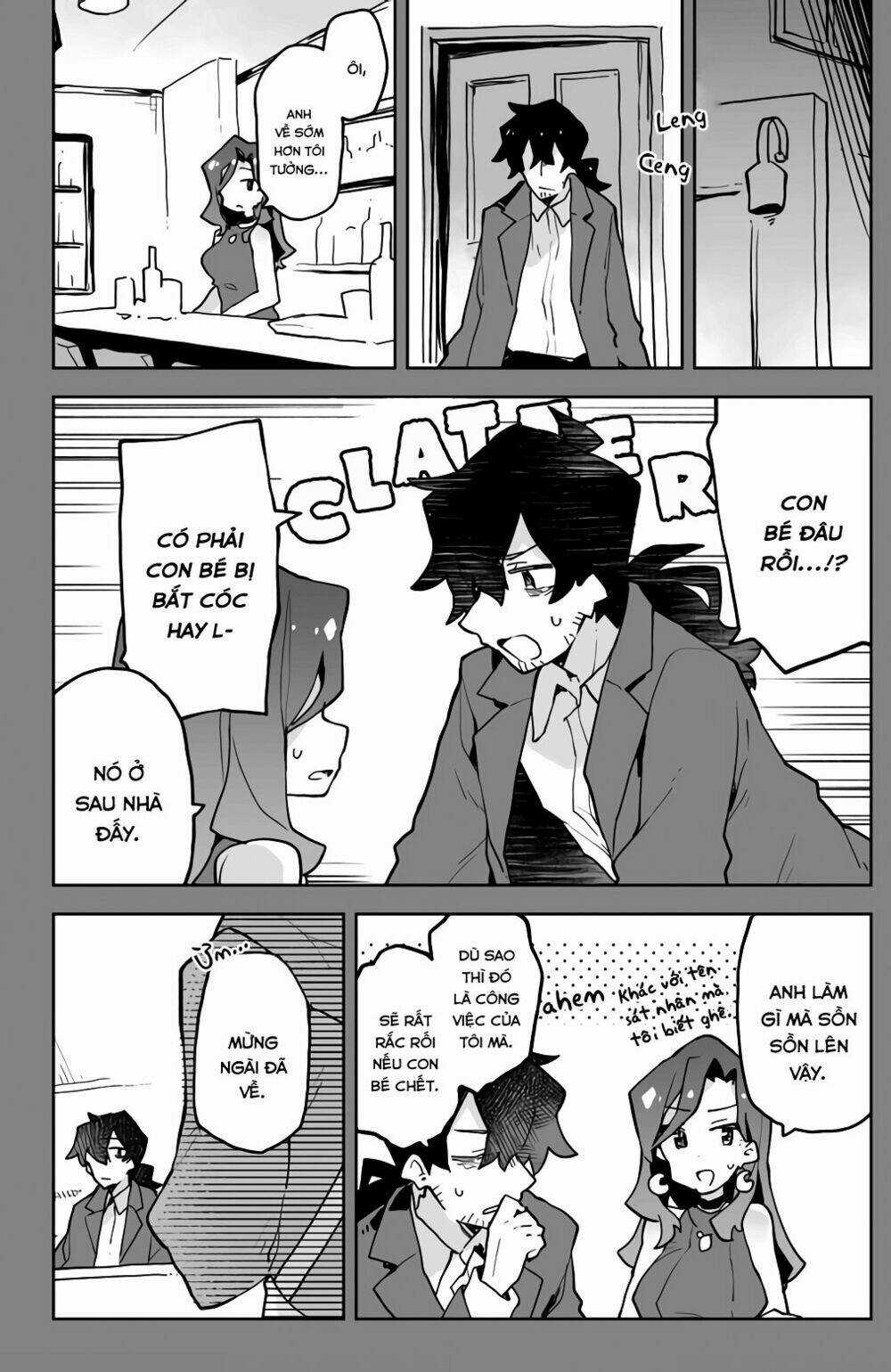 The Story Of A Terrifying Hitman And A Little Girl Chapter 4 trang 3