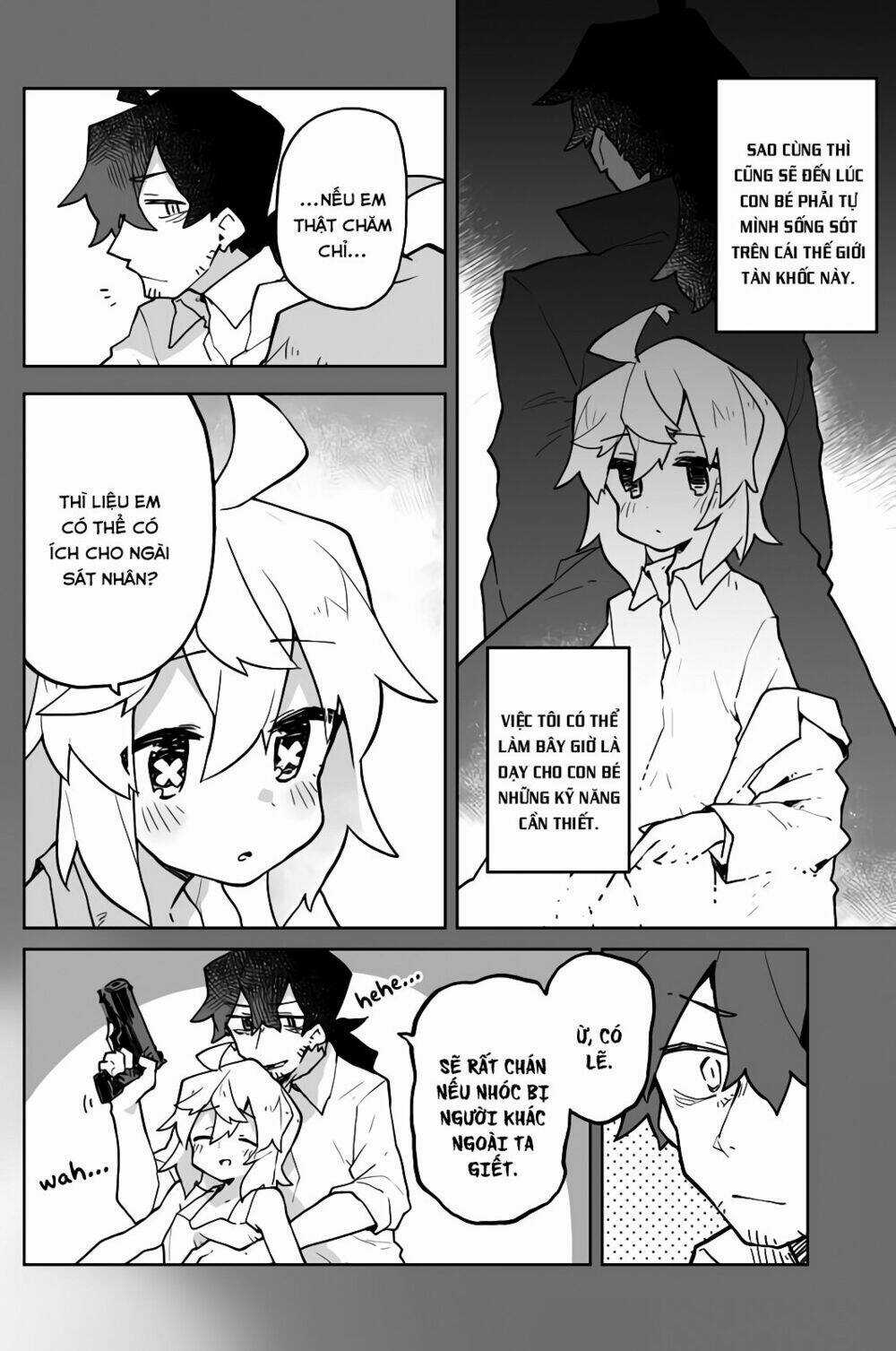 The Story Of A Terrifying Hitman And A Little Girl Chapter 5 trang 2