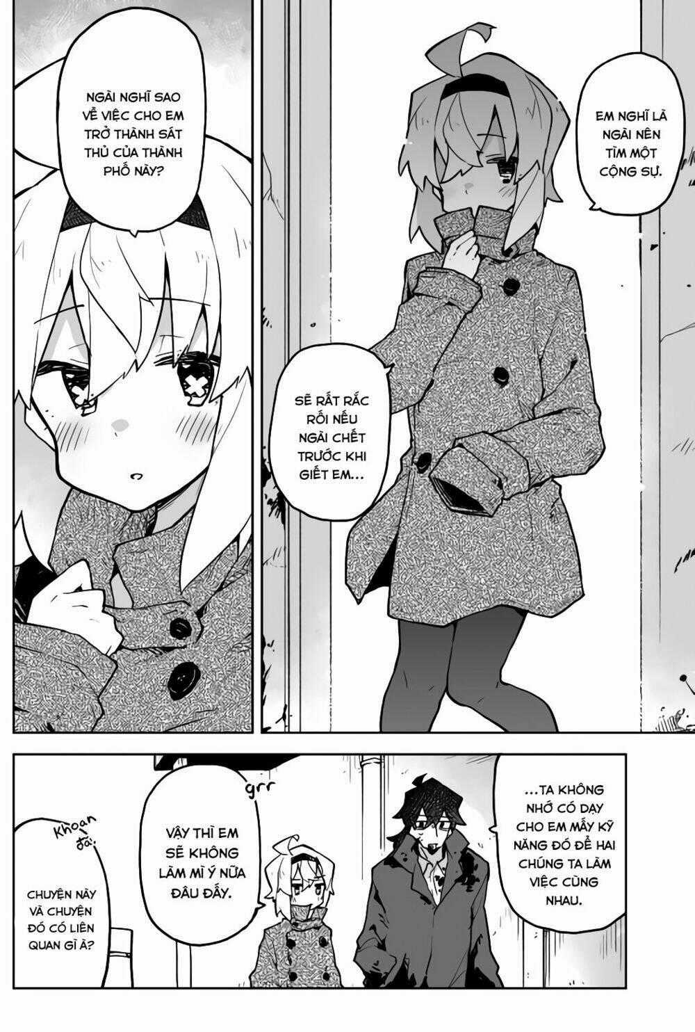 The Story Of A Terrifying Hitman And A Little Girl Chapter 5 trang 4