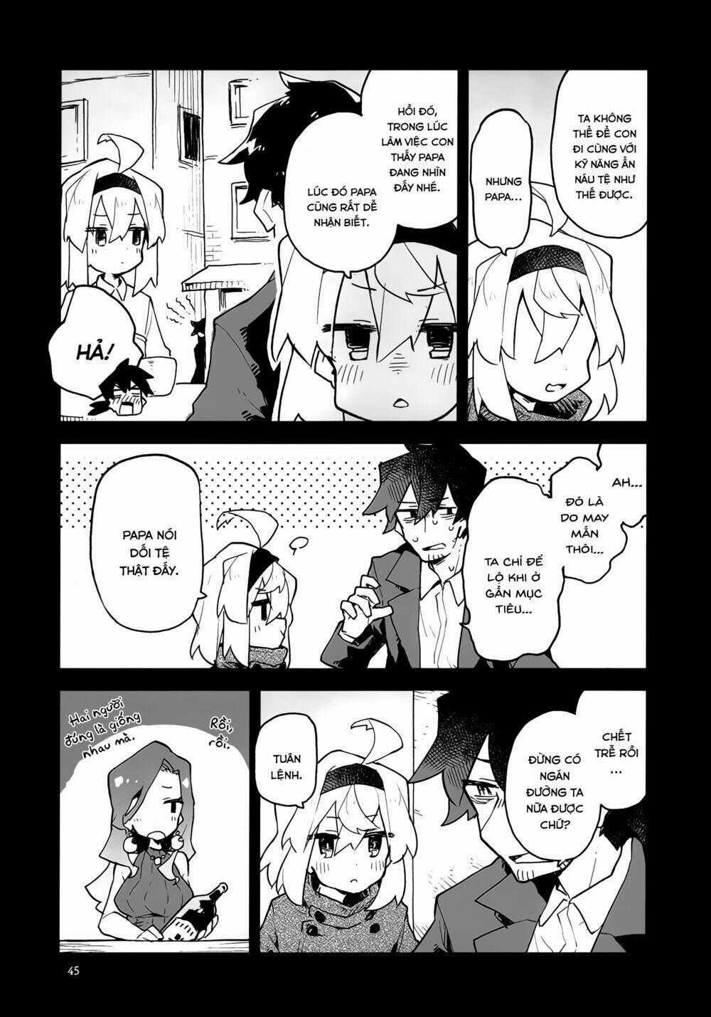 The Story Of A Terrifying Hitman And A Little Girl Chapter 7.5 trang 2