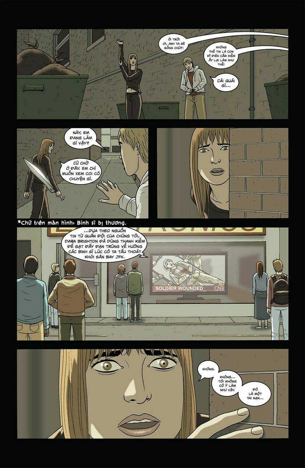 The Sword Chapter 21 trang 9