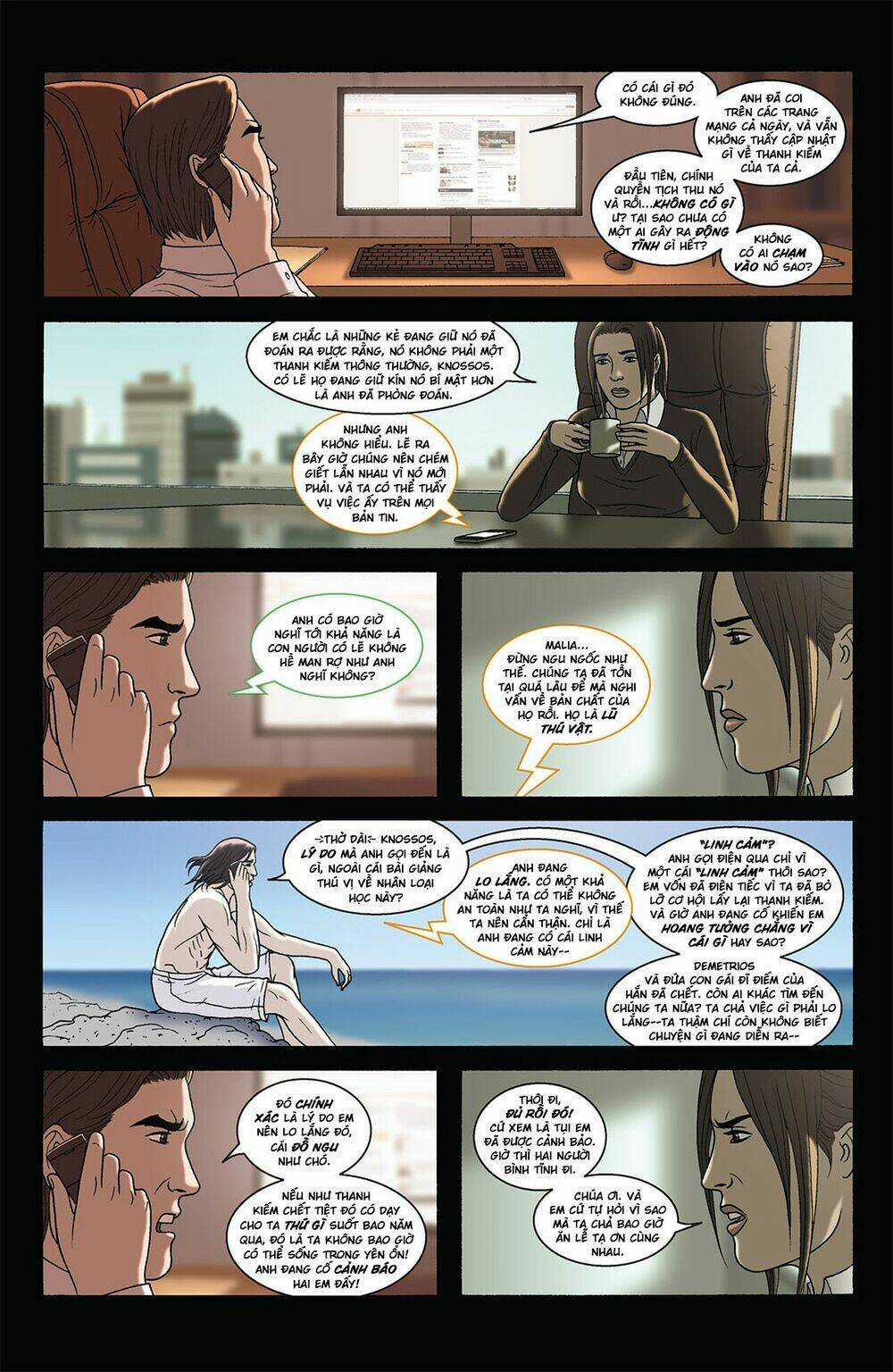 The Sword Chapter 7 trang 12