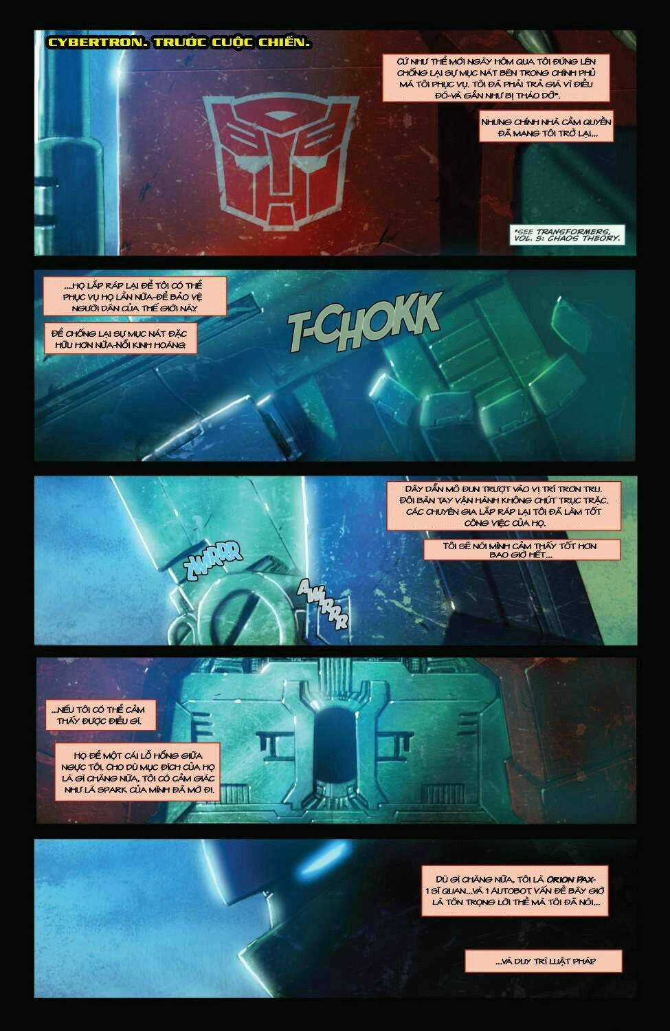 The Tranformers - Autocracy Chapter 1 trang 5