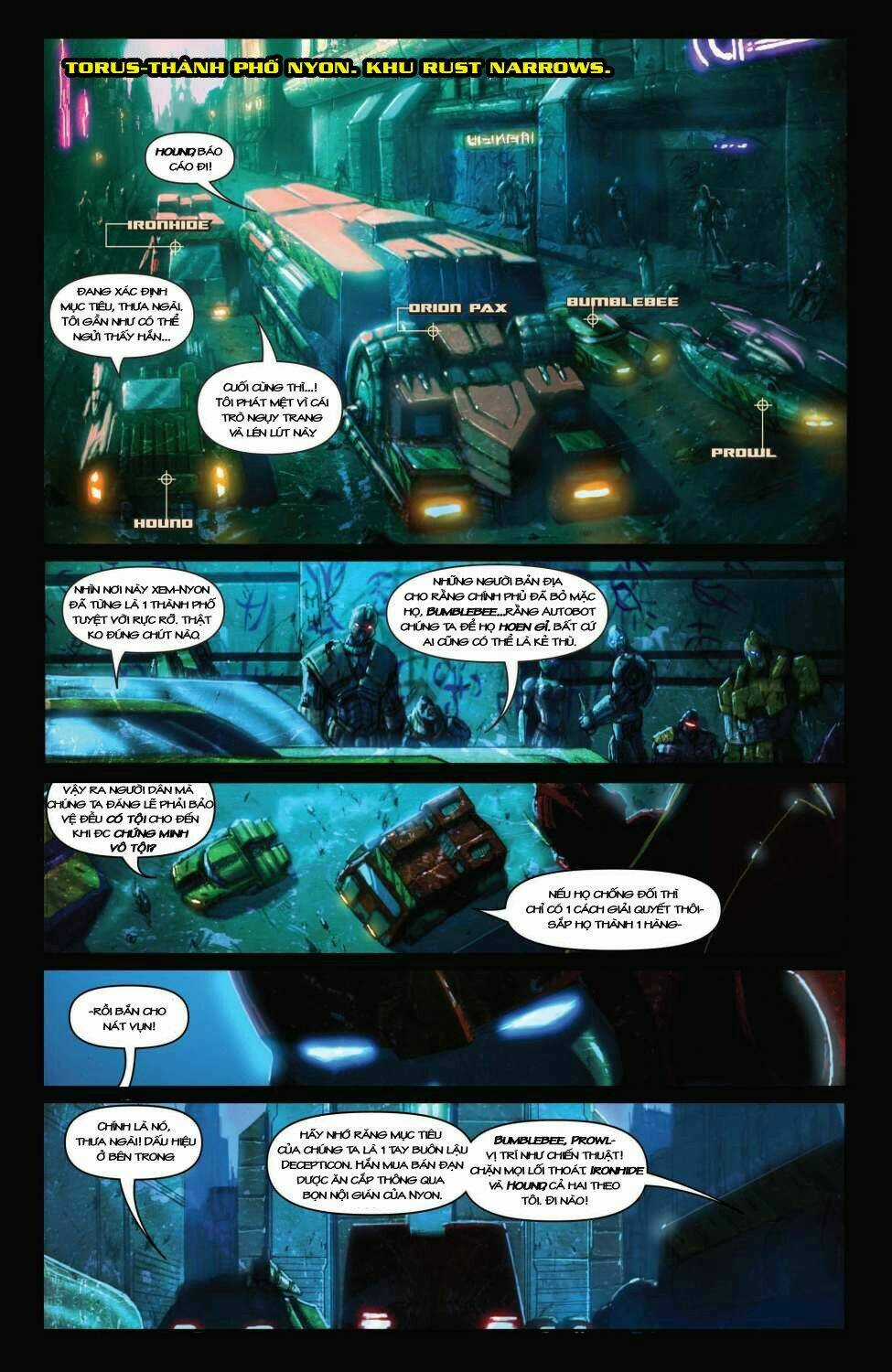 The Tranformers - Autocracy Chapter 1 trang 6
