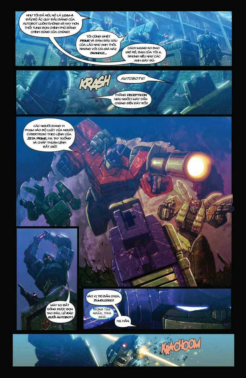 The Tranformers - Autocracy Chapter 1 trang 7