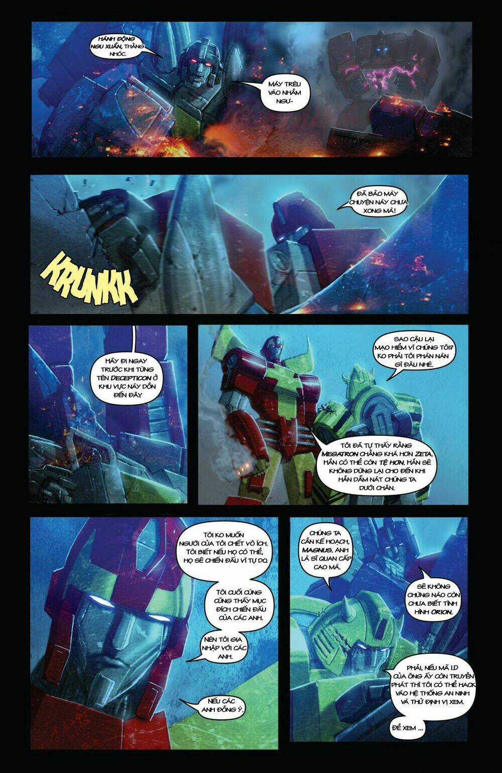 The Tranformers - Autocracy Chapter 10 trang 6