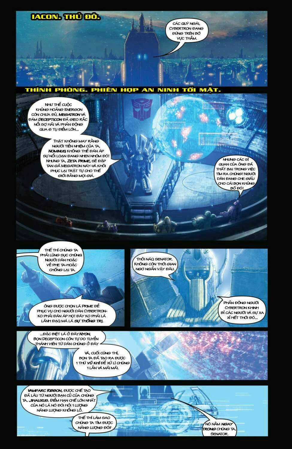The Tranformers - Autocracy Chapter 2 trang 3