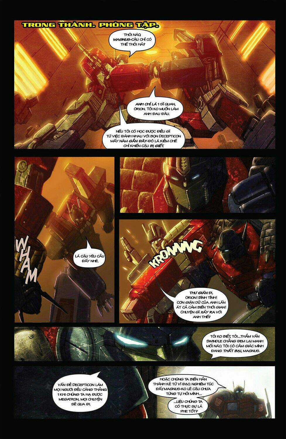 The Tranformers - Autocracy Chapter 2 trang 5