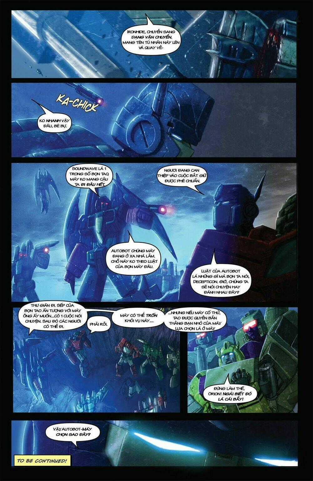 The Tranformers - Autocracy Chapter 3 trang 10